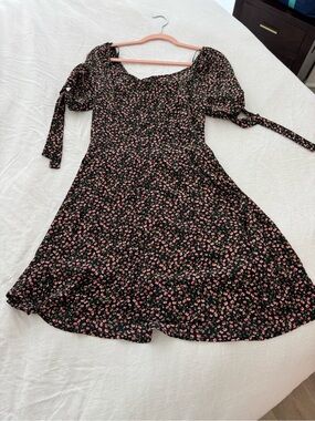 Sienna Sky Black Floral Dress